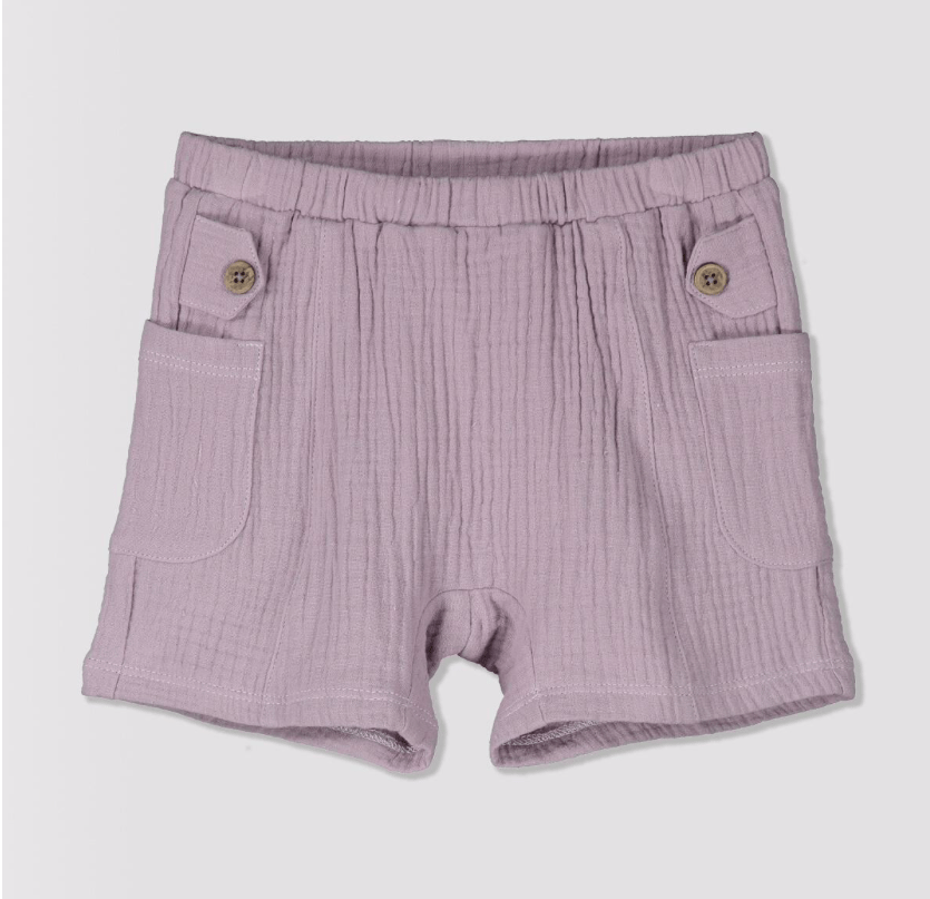 Ettie & H Lorena Gauze Lavender Blouse and bloomer