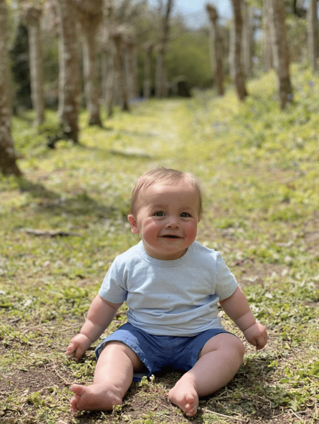 Ettie & H Mathi Gauze Shorts Navy