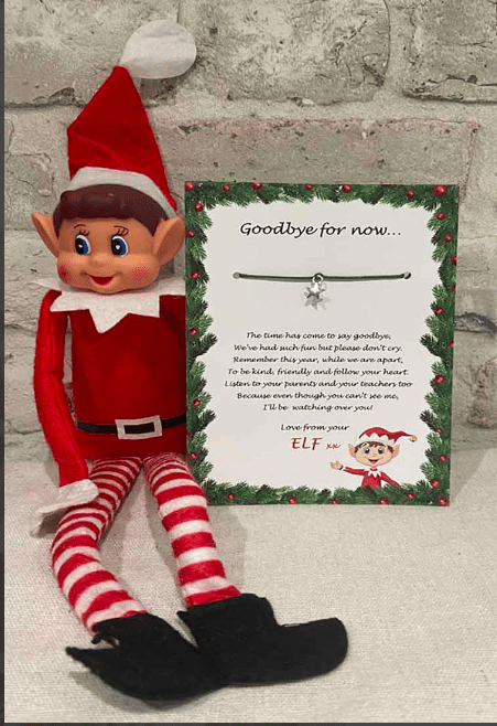 Faire Adjustable ELf Good by for now bracelet adjustable