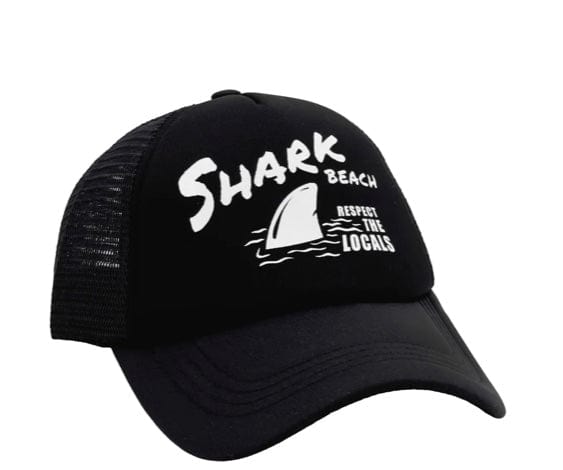 Feather 4 Arrow Shark Beach Trucker Hat