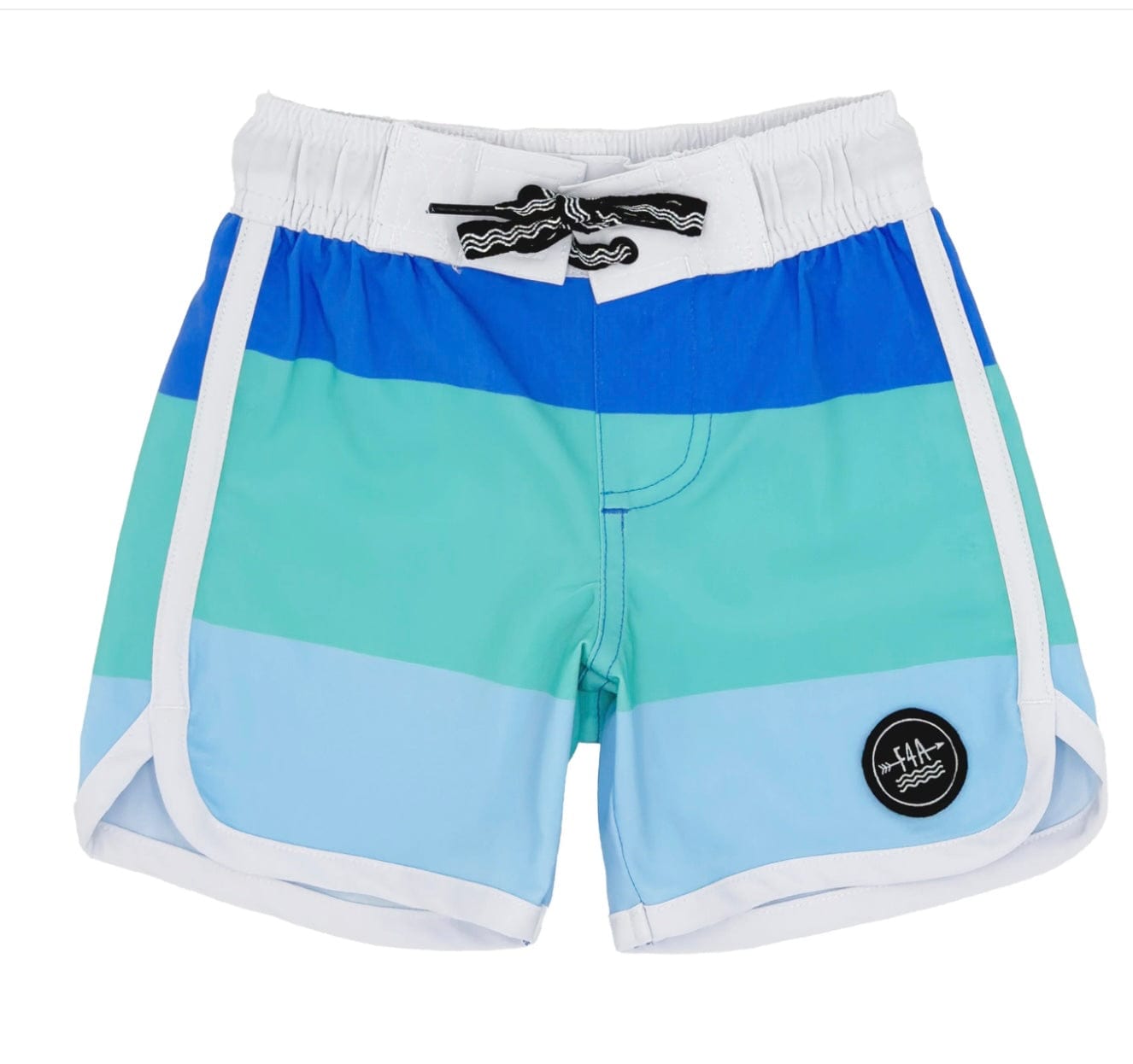 Feather 4 Arrow Block Stripe Baby Board shorts