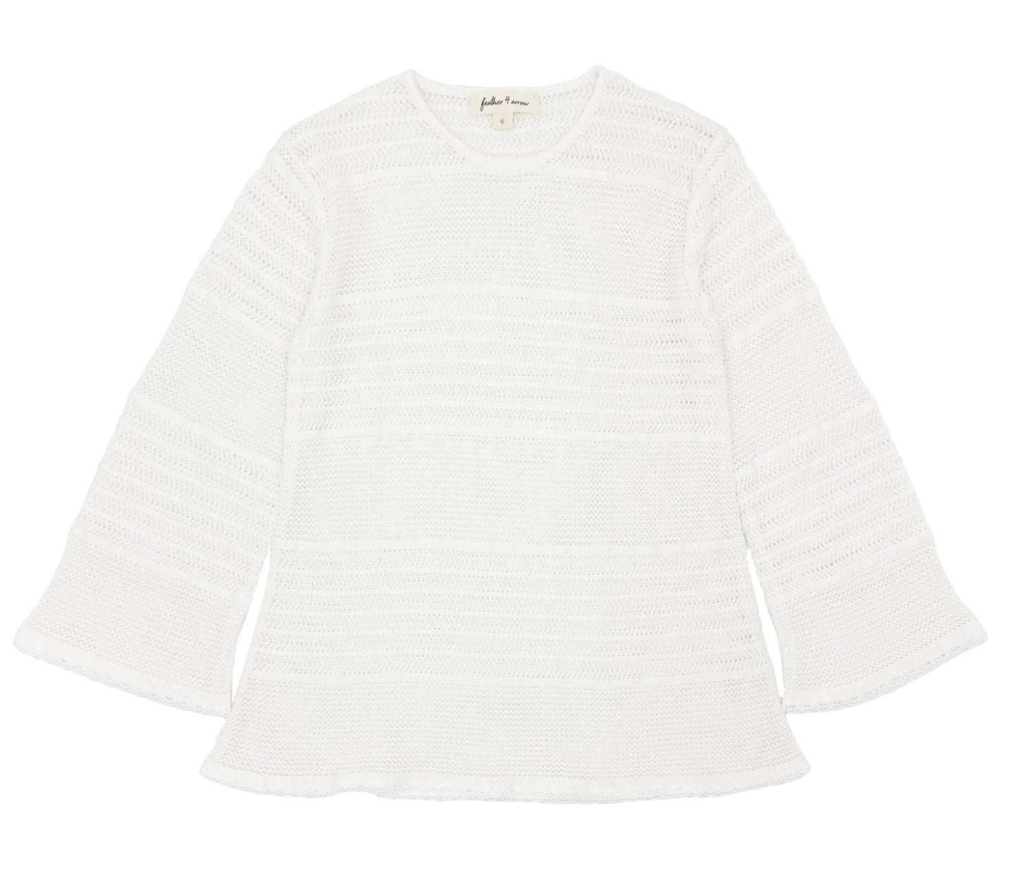 Feather 4 Arrow Sunshine Cover up White