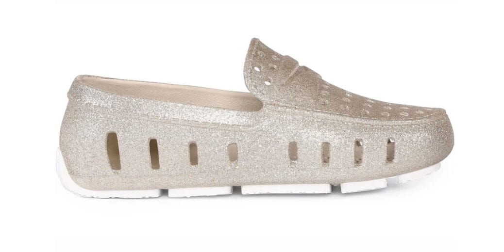 FLOAFERS Floafers Girls shoes Gold Sparkle
