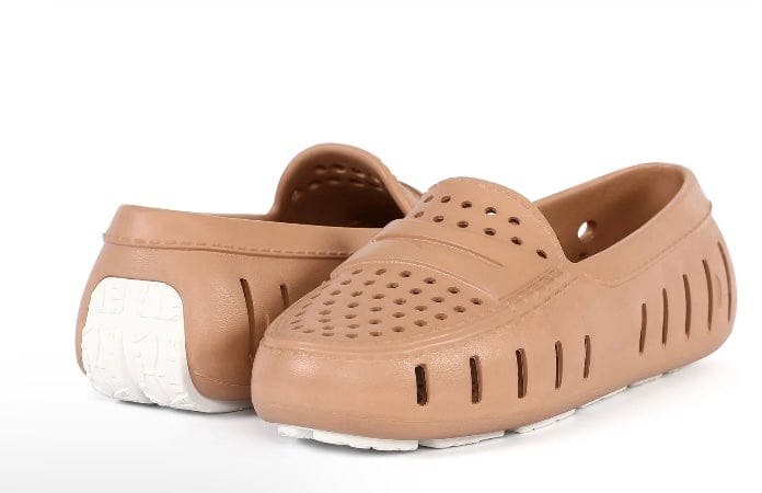 FLOAFERS Floafers shoes Tan/white