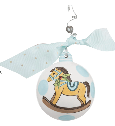 Glory Haus Baby's 1st Rocking Horse Ornament