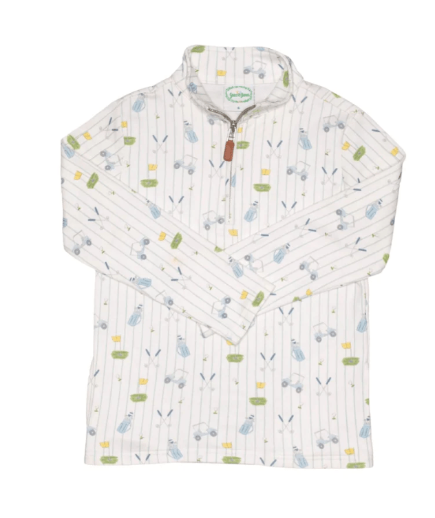 Grace and james Golf Half-Zip Pullover