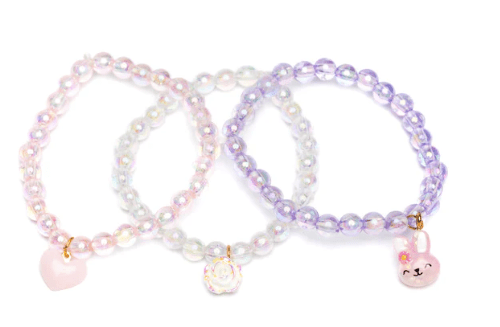 Great Pretenders Happy Bunny Bracelet 3 piece set