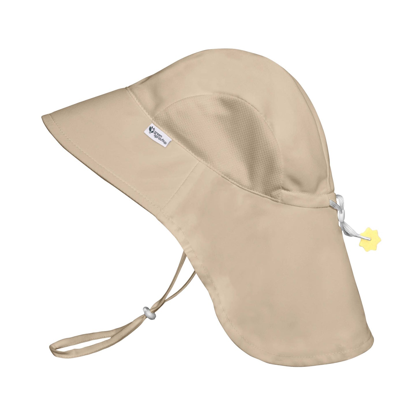 Green Sprouts Sand / 0/6mo Adventure Sun Protection Hat | 2024 Prints 797108-408-51