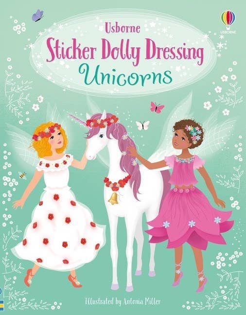 HARPER COLLINS Sticker Dolly Dressing Unicorns