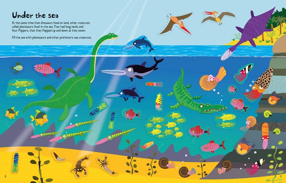 HarperCollins Big Dinosaur Sticker Book : Usborne 9781805071372