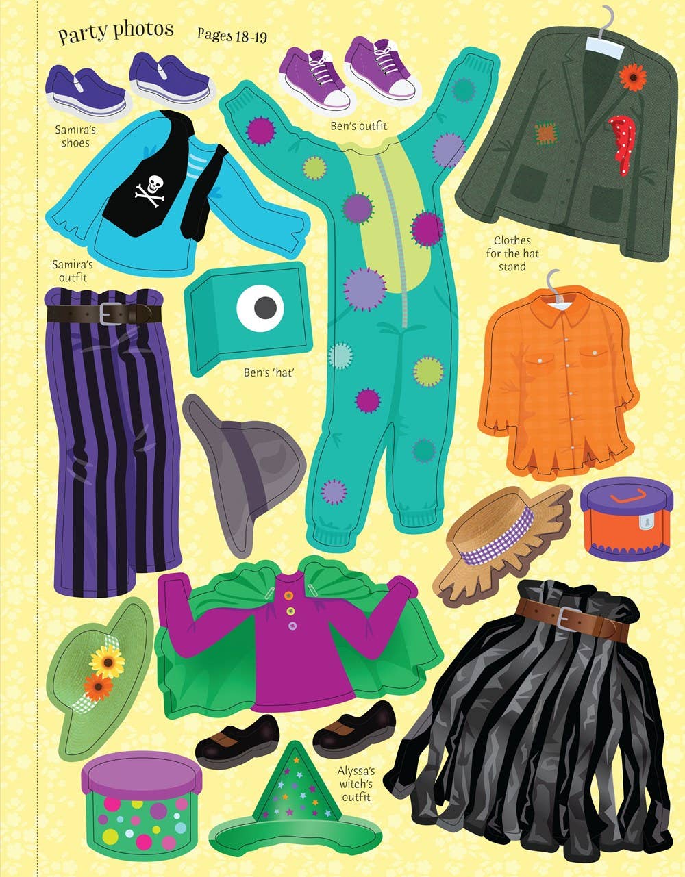 HarperCollins Sticker Dolly Dressing Halloween Party : Usborne 9781836050773