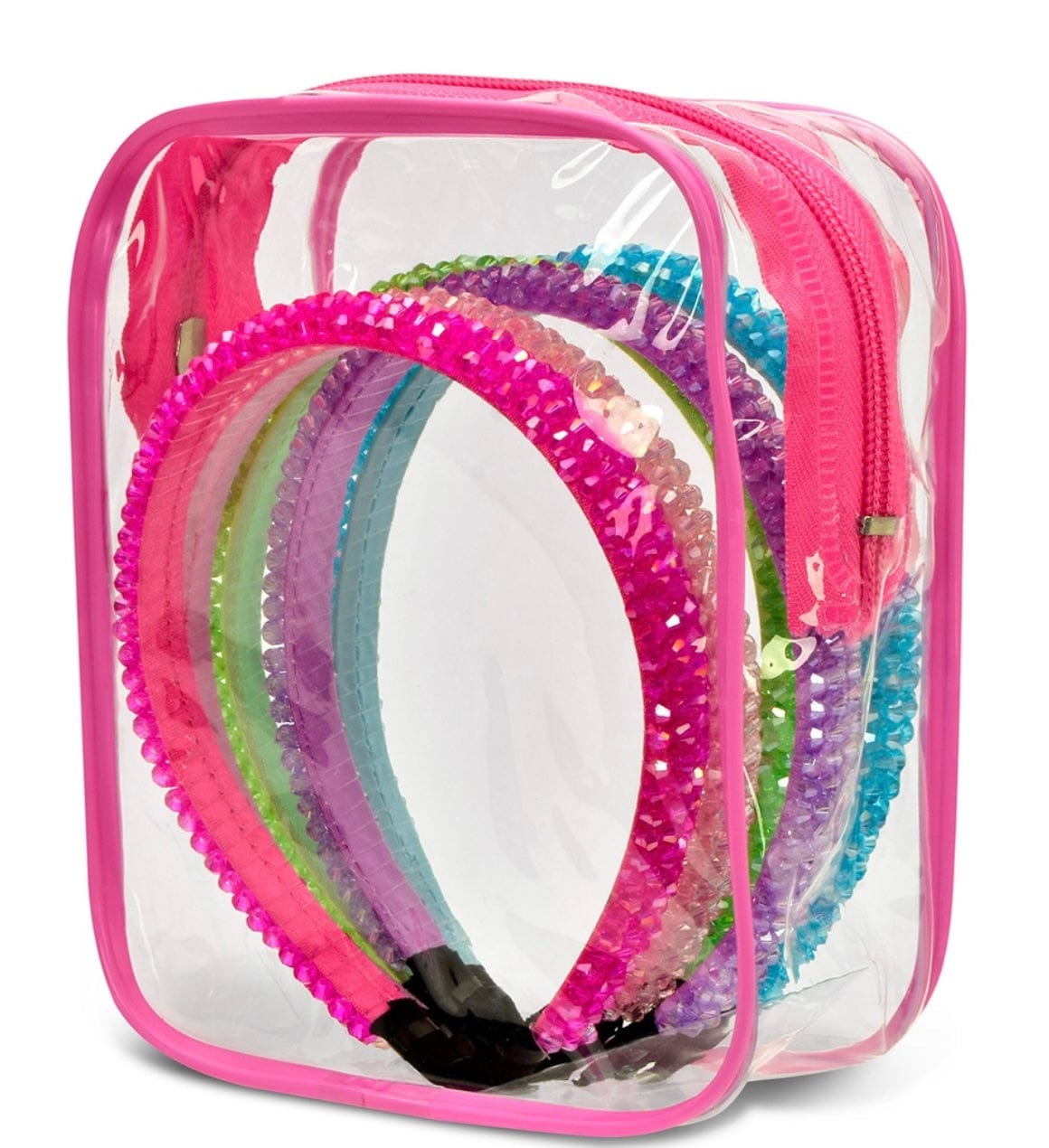 IScream Pack Rhinestone Headbands in Reusable Pouch