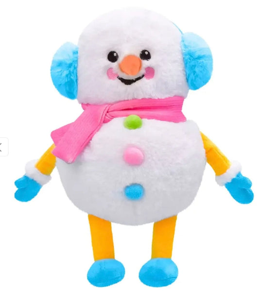 IScream Cozy Snowman Plush