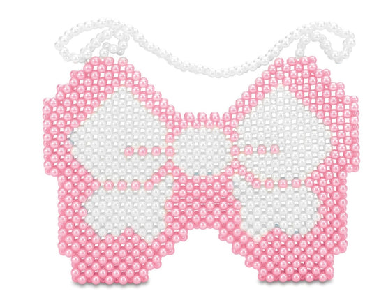 IScream Bow Beaded Crossbody Bag
