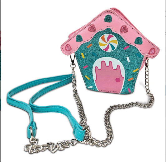 IScream Gingerbread House Crossbody Bag