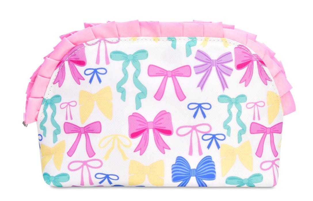 IScream Pretty Bows Oval Cosmetic Bag