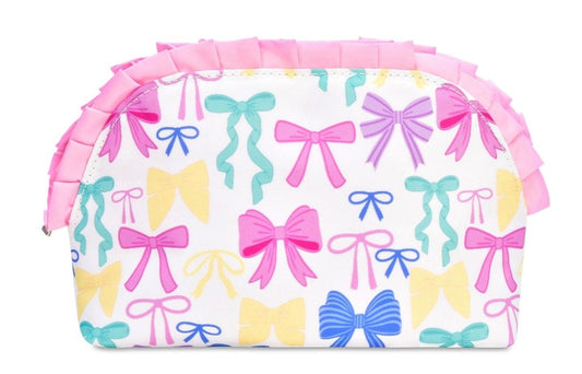 IScream Pretty Bows Oval Cosmetic Bag
