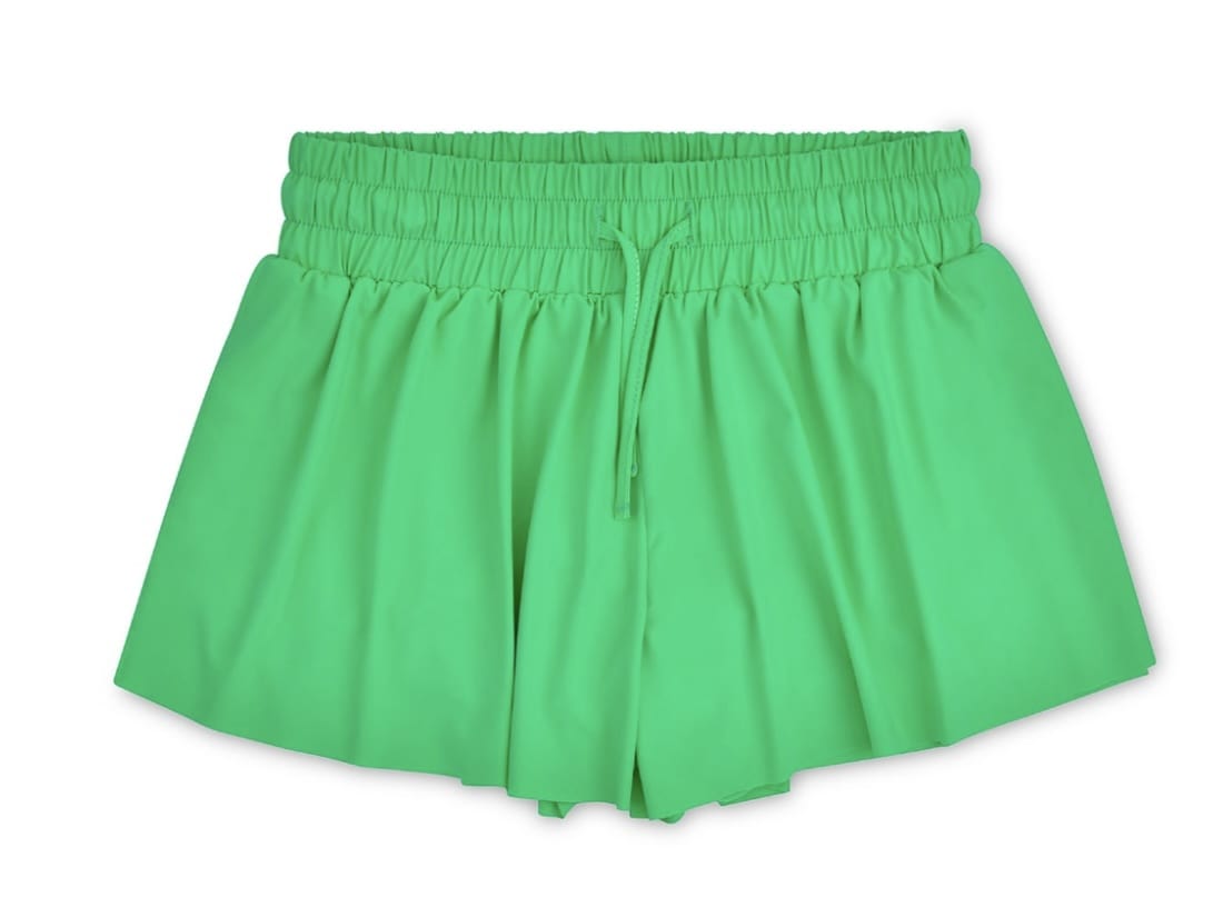IScream Glam Green Butterfly Shorts
