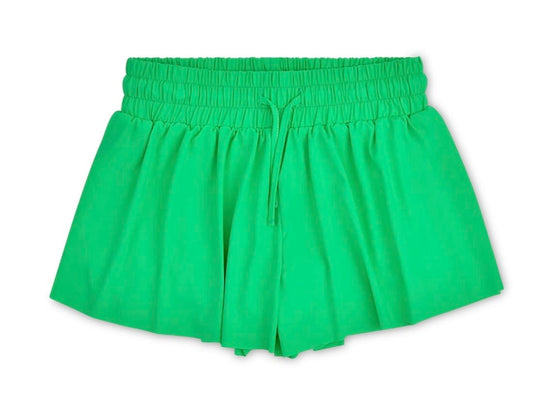 IScream Glam Green Butterfly Shorts