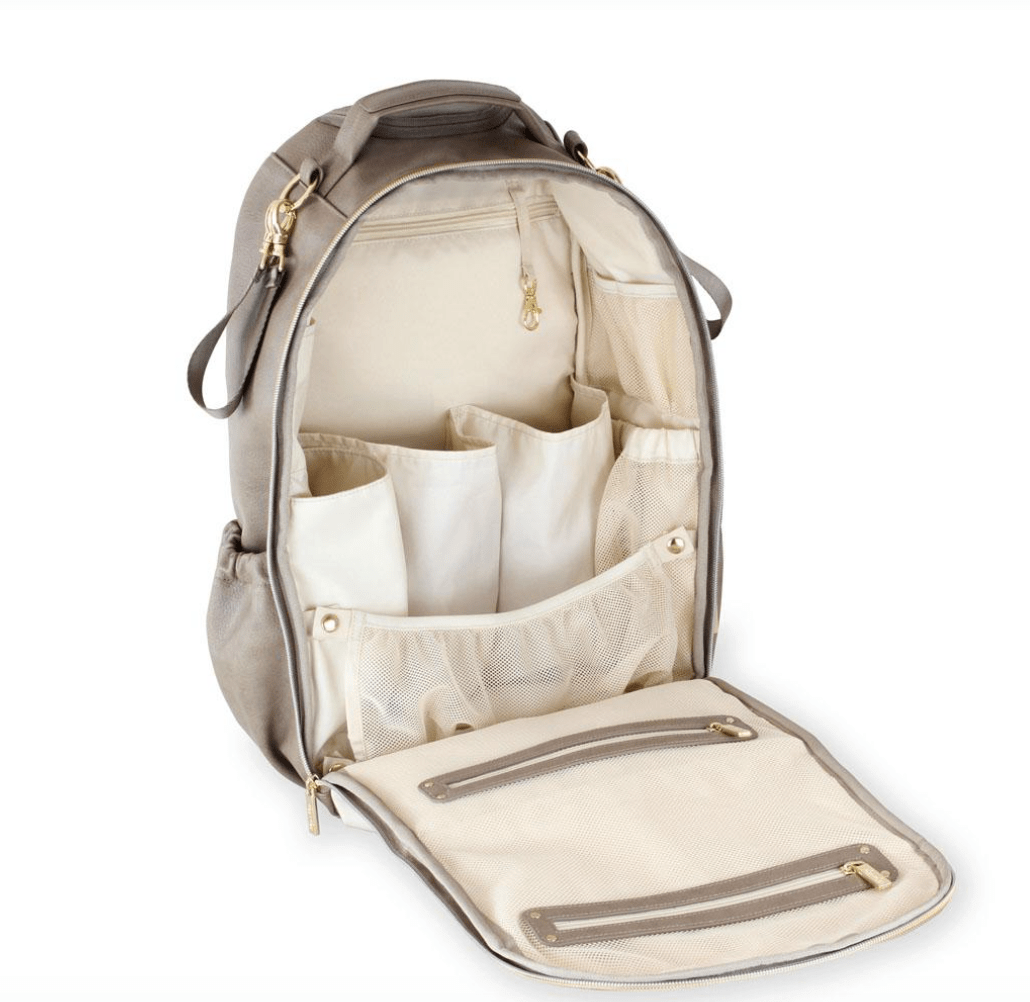 Itzy Ritzy Default Vanilla Latte Boss Backpack™ Diaper Bag