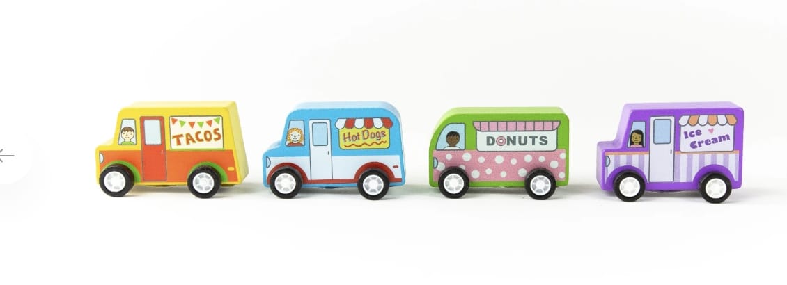 JACK RABBIT Pull back food trucks