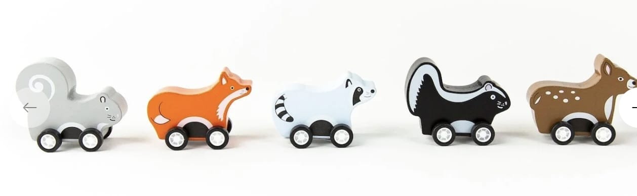 JACK RABBIT Pull back woodland aminals