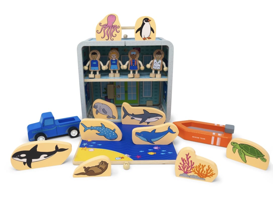 JACK RABBIT Suitcase Series - Aquarium