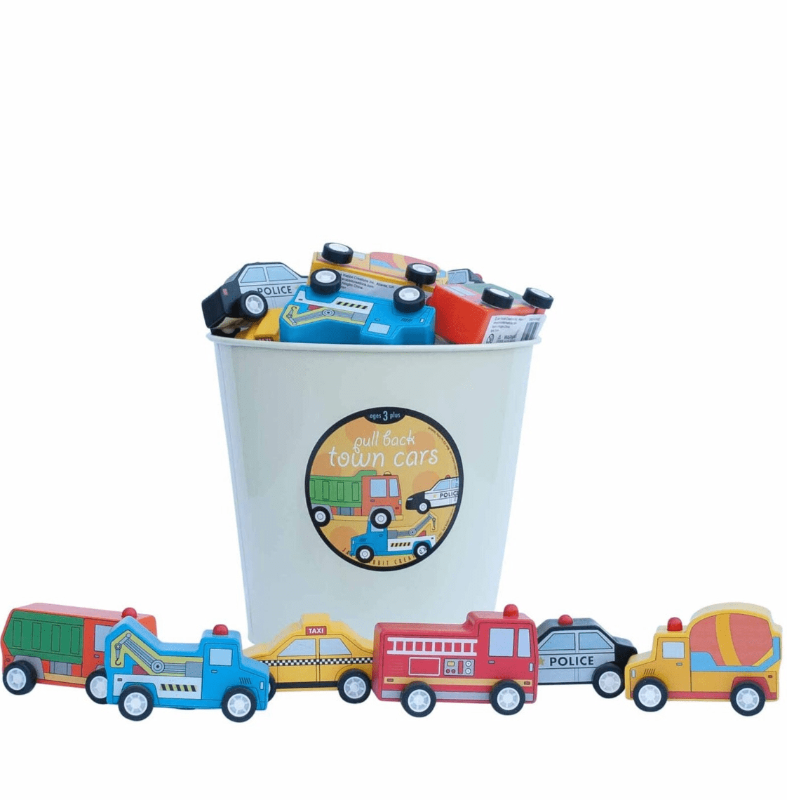 Jack Rabbit Creations Pull Back Town Cars