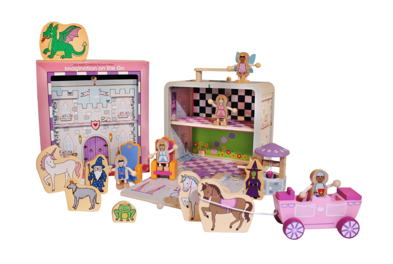 Jack Rabbit Creations Suitcase Princess Castle