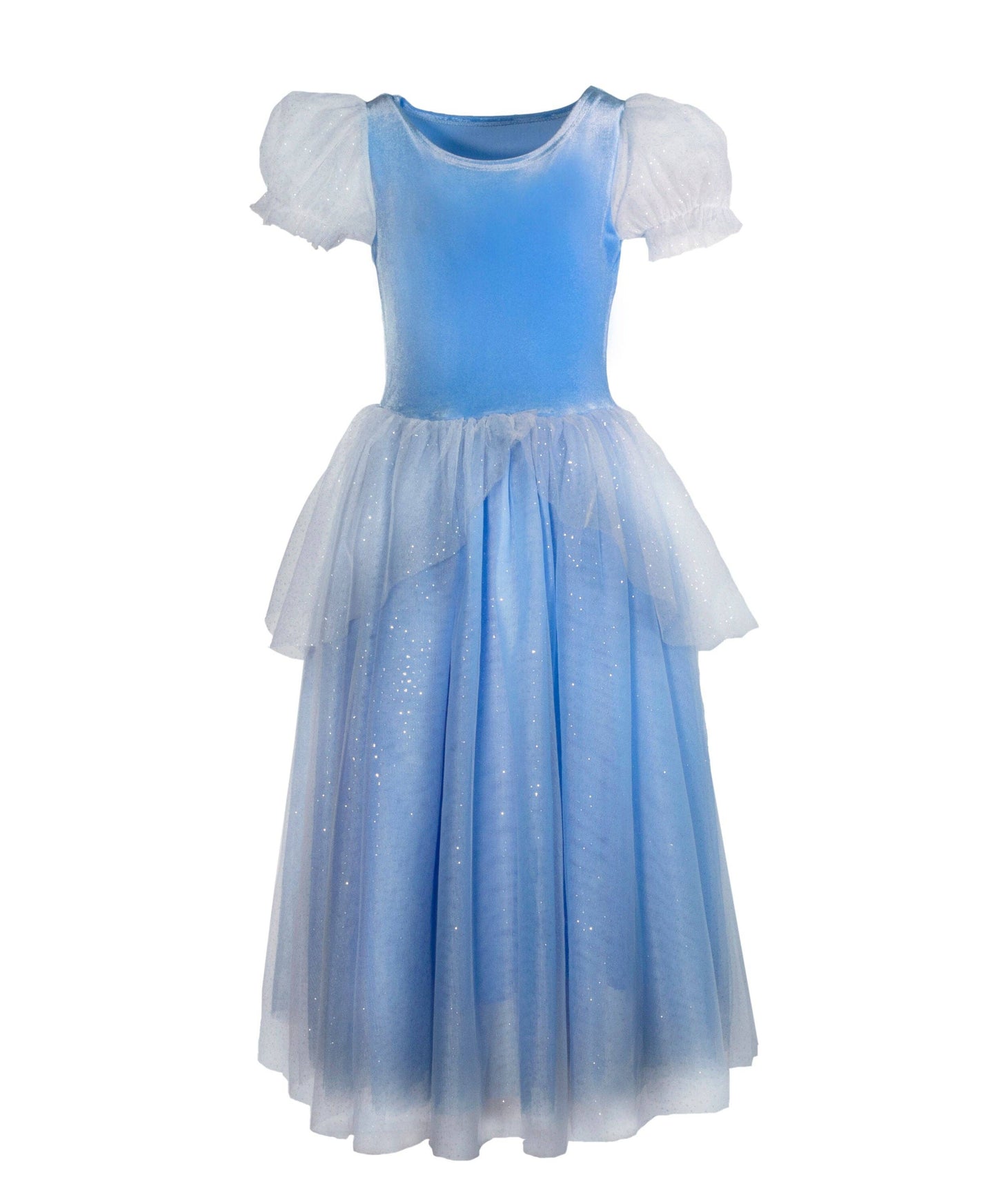 Joy Costumes by Teresita Orillac M (6-8 years) Princess Cinderella blue dress SQ7355326