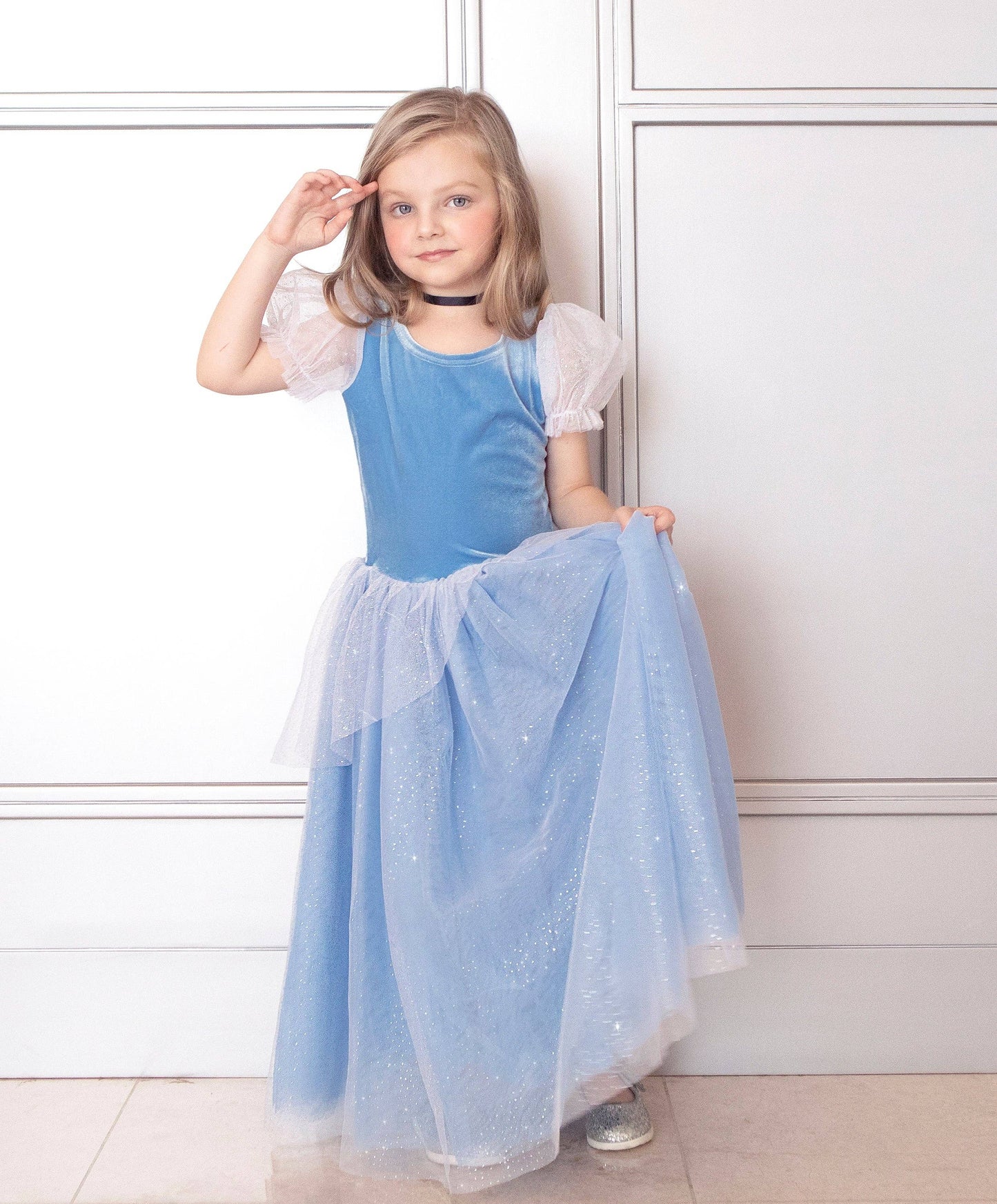 Joy Costumes by Teresita Orillac Princess Cinderella blue dress
