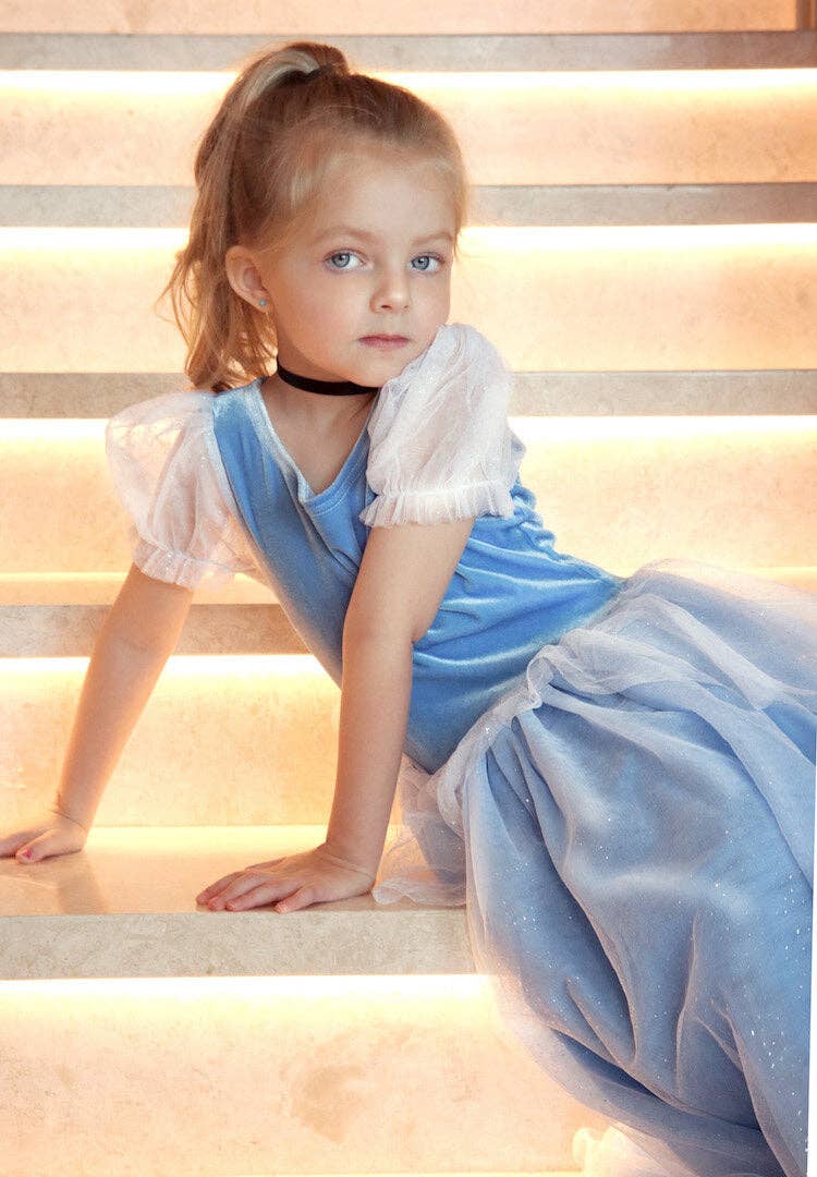 Joy Costumes by Teresita Orillac Princess Cinderella blue dress