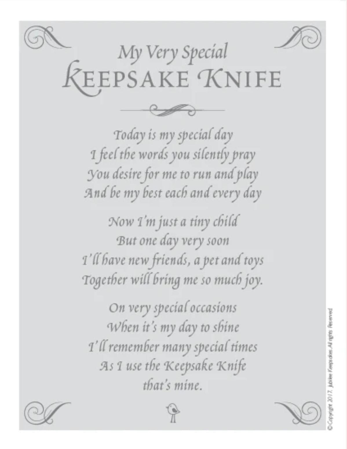 Jubilee Jubilee Keepsakes Knife