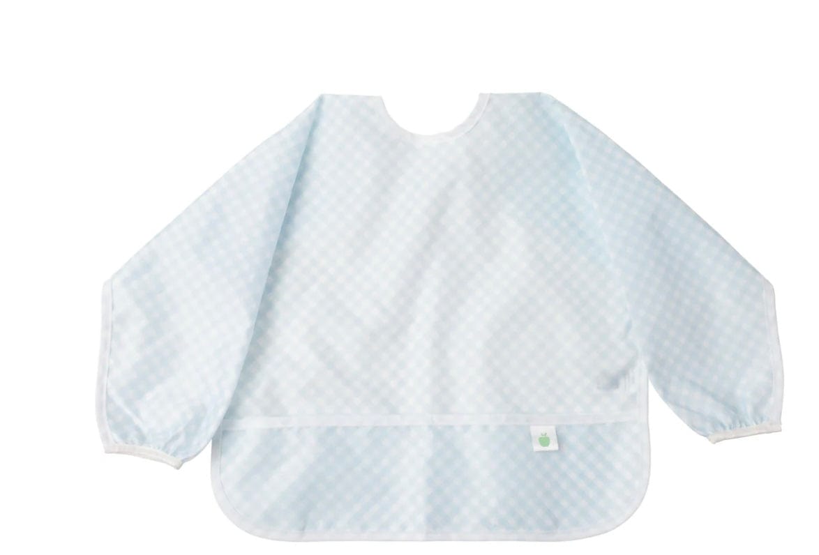 Kat Walk kids Blue Gingham Apple of my Isla The Cover Everything Bib