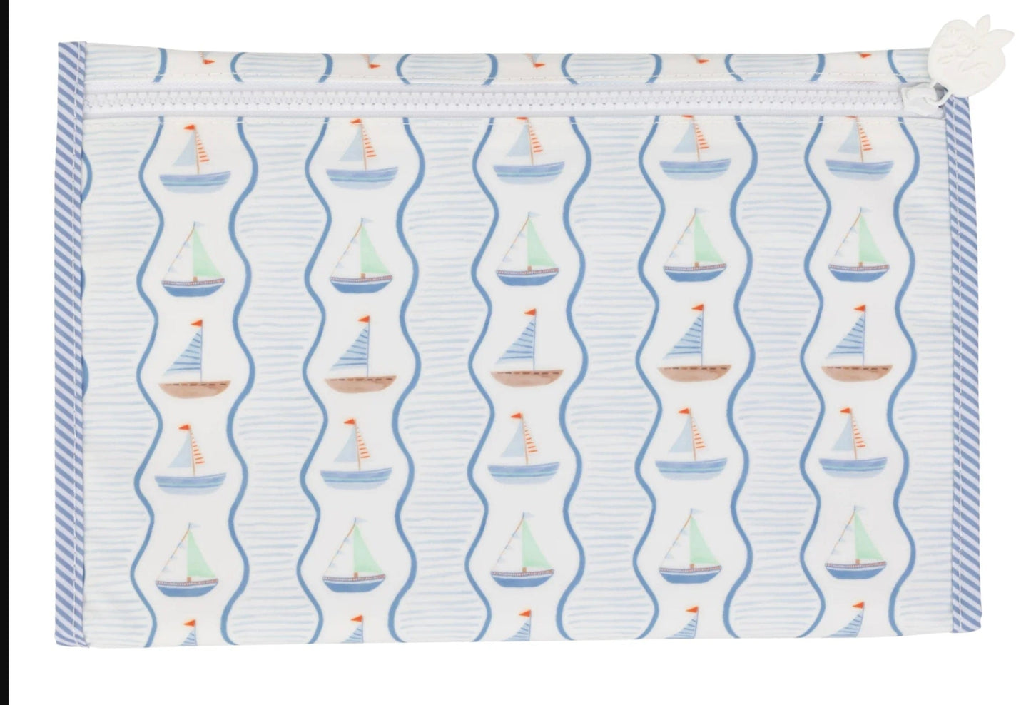 Kat Walk kids Sailboats Apple of my Isla Changing Pad