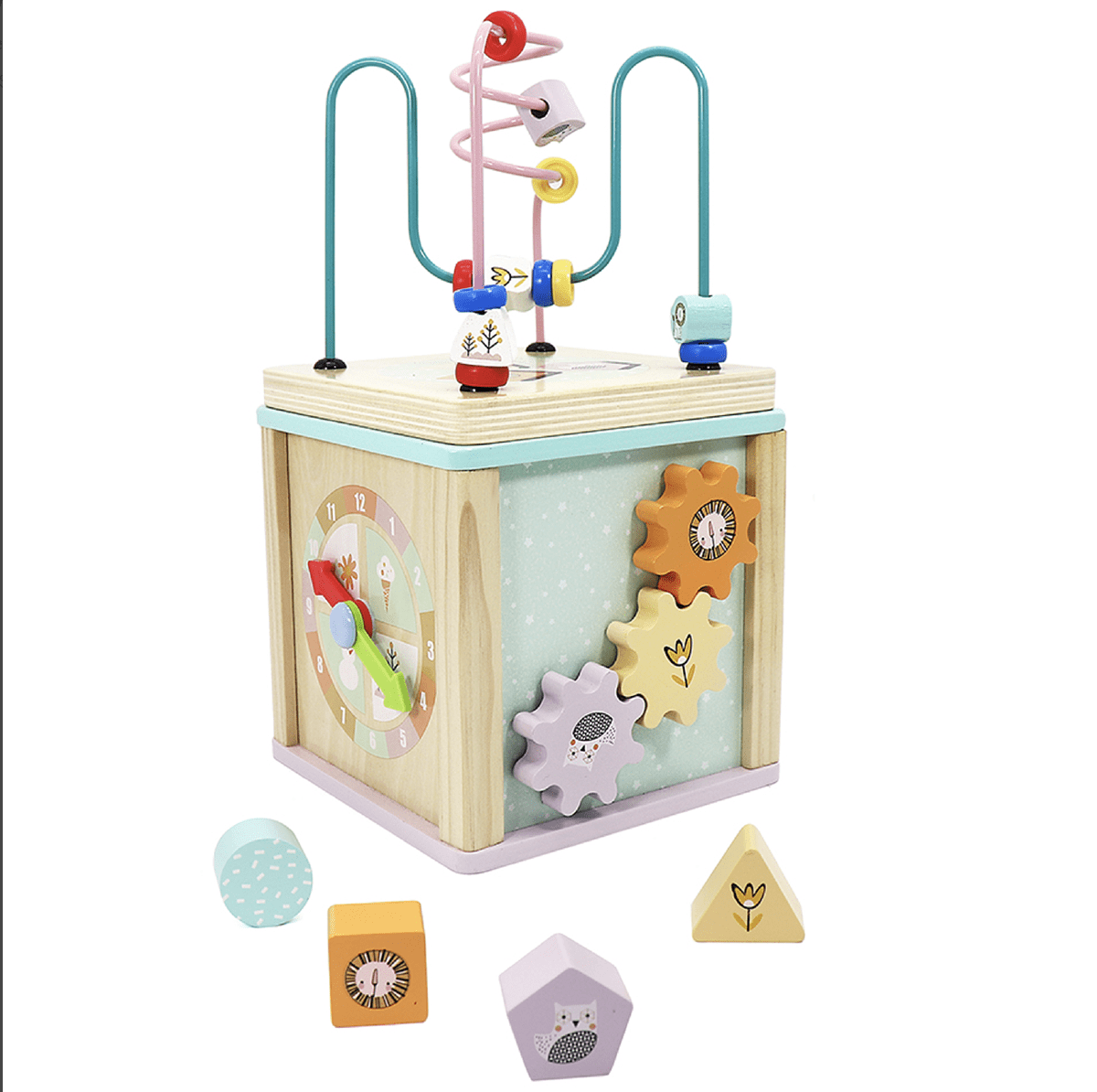 Leo and Friends Default Wooden Activity Toy