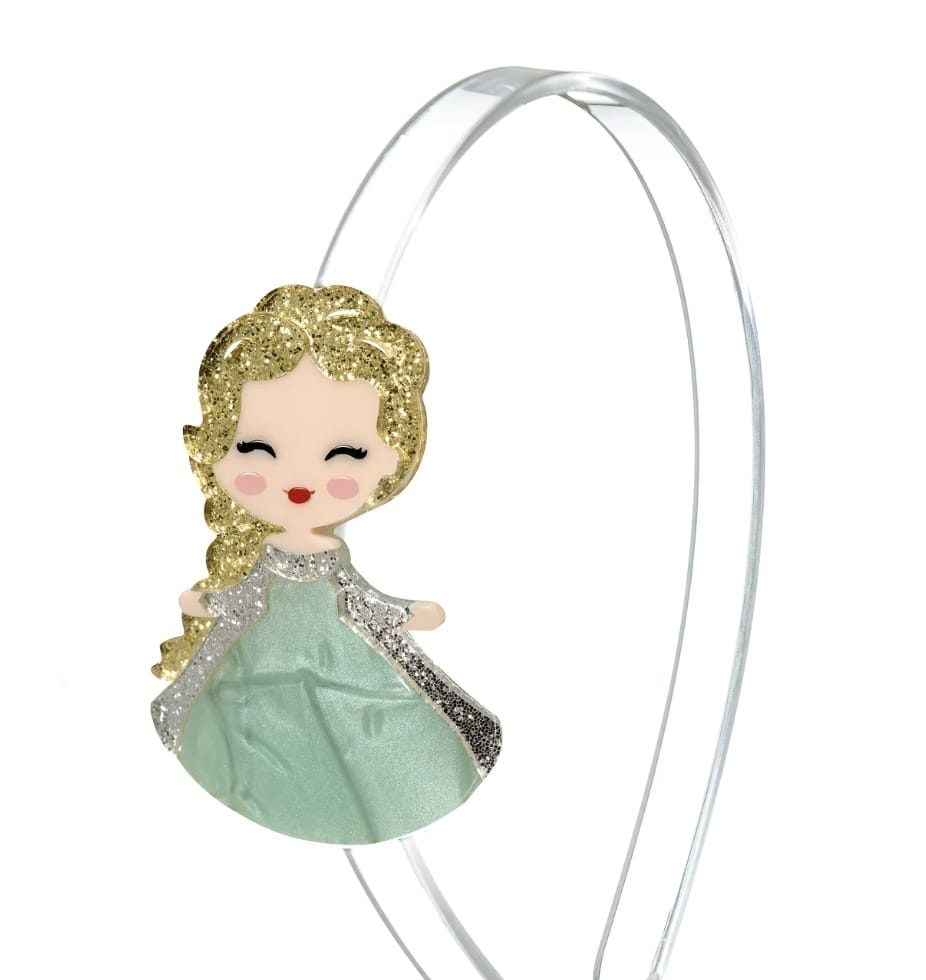 LILIES &ROSE Lilies &rose Girls Accessories-headwear Cute Doll Gold Hair Headband