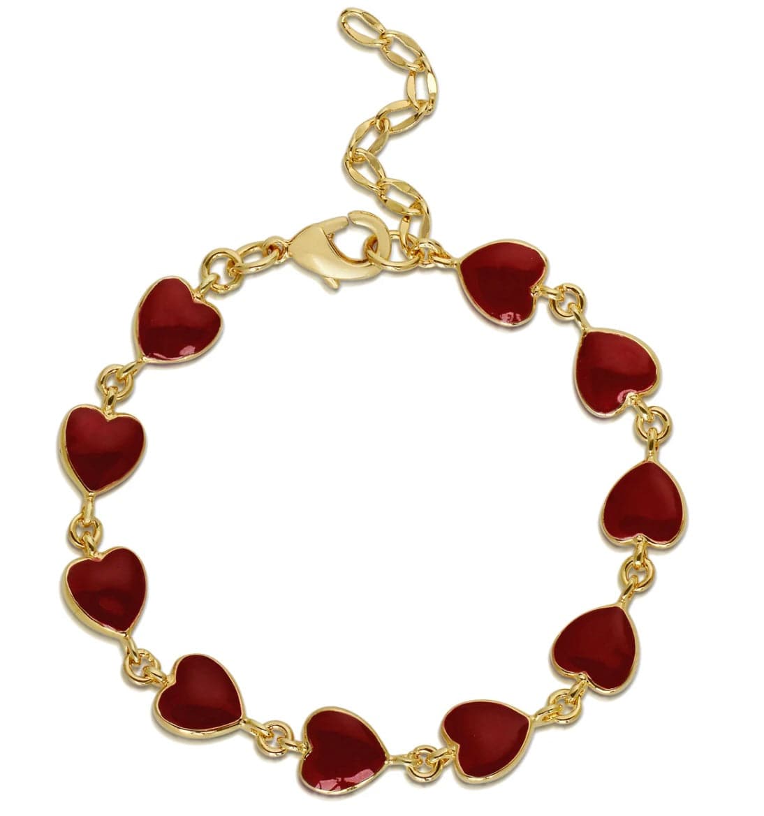 Lily & Nily Heart Link Bracelet