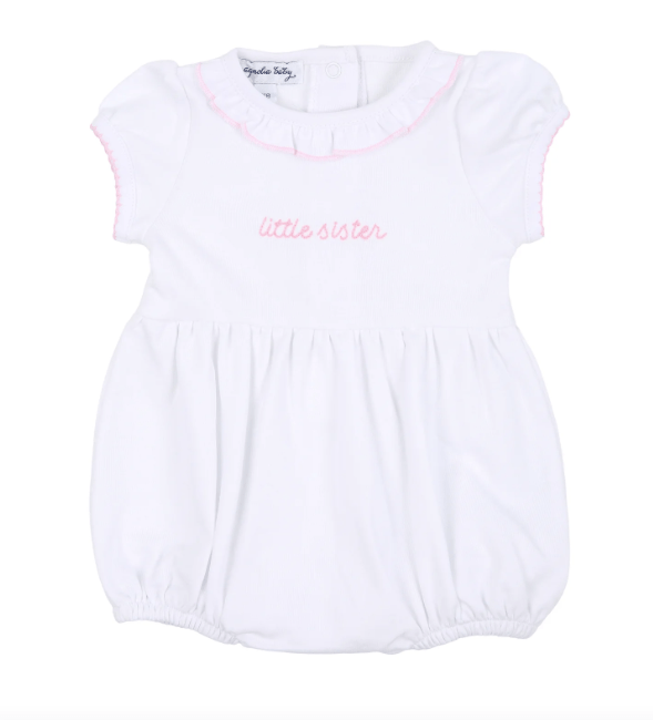 Little Beach Babes Boutique Big & Little Emb Bubble