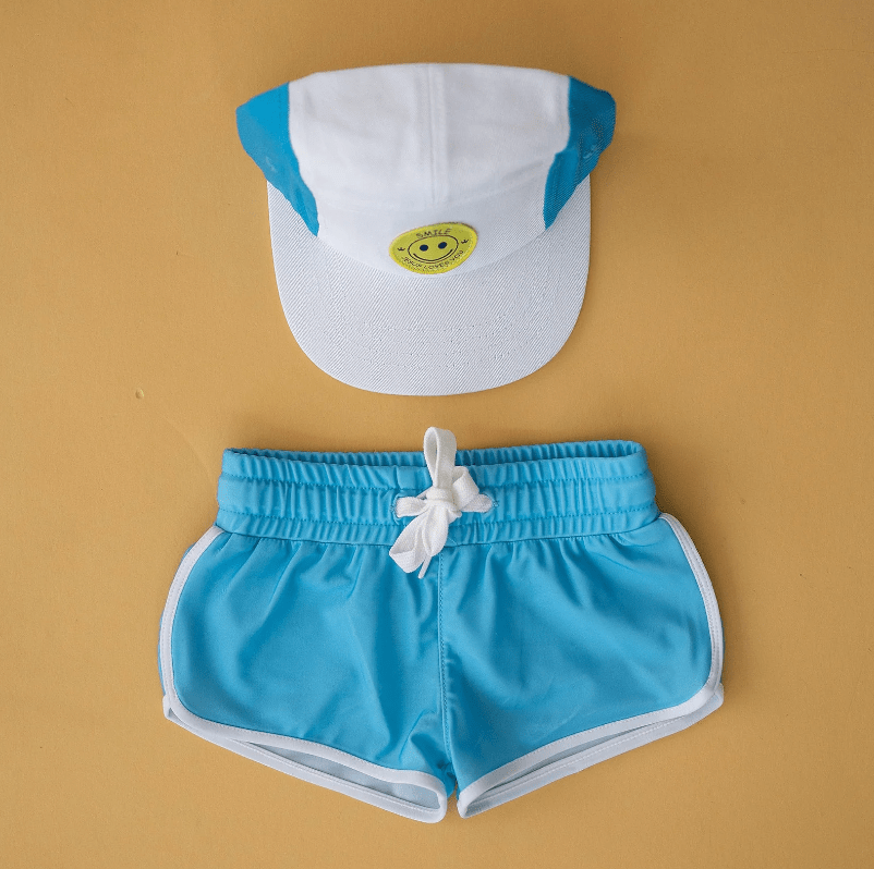 Little Beach Babes Boutique Cash & Co Blue Boardies