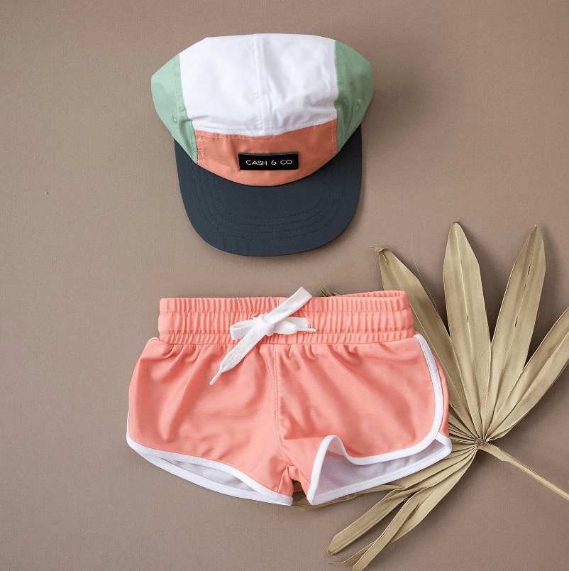 Little Beach Babes Boutique Cash & Co Coral Boardies