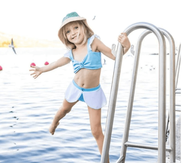 Little Beach Babes Boutique Cinderella Swim Suit - 2 Piece