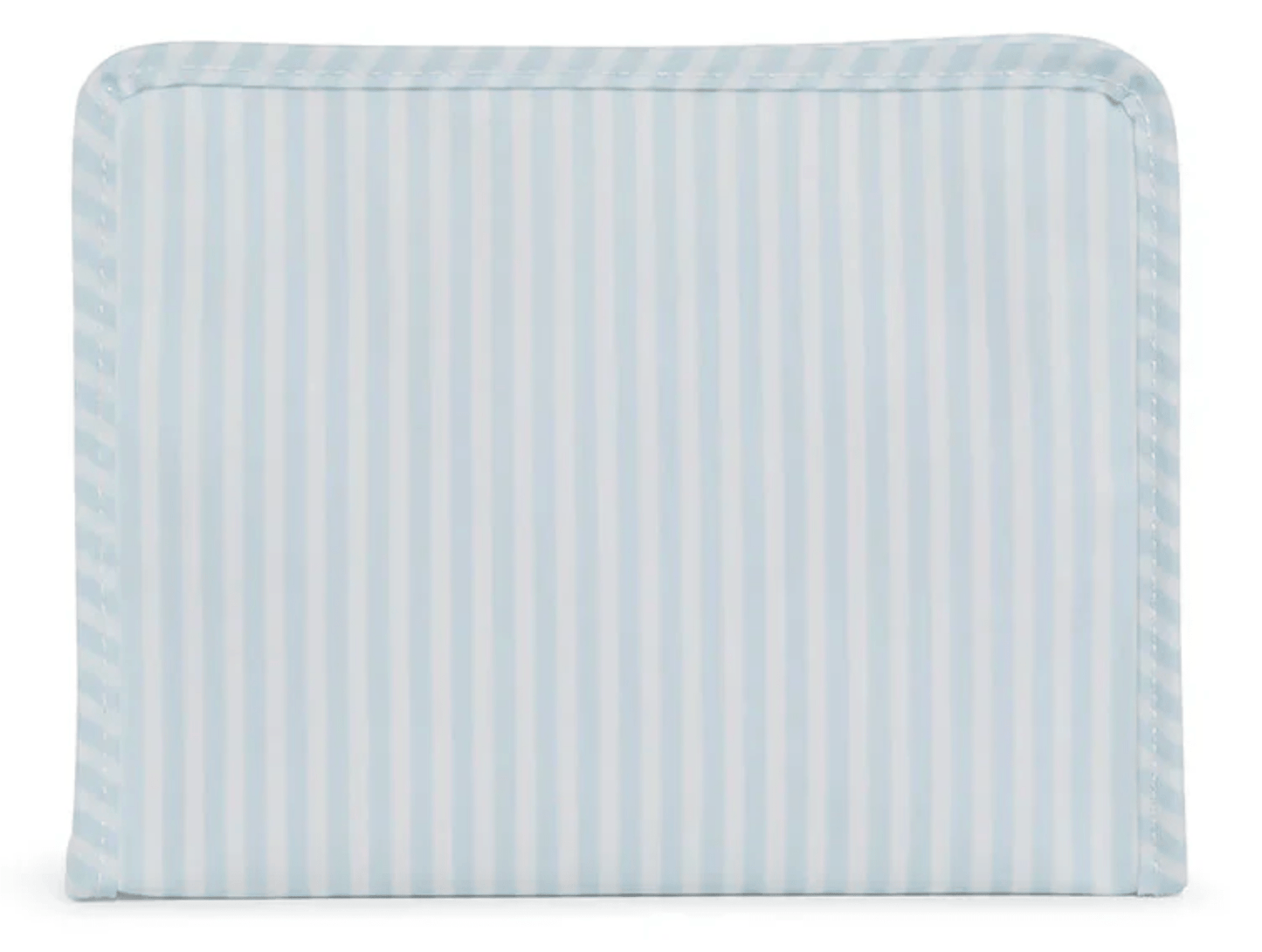 Little Beach Babes Boutique blue Medium Zip Pouch- Blue