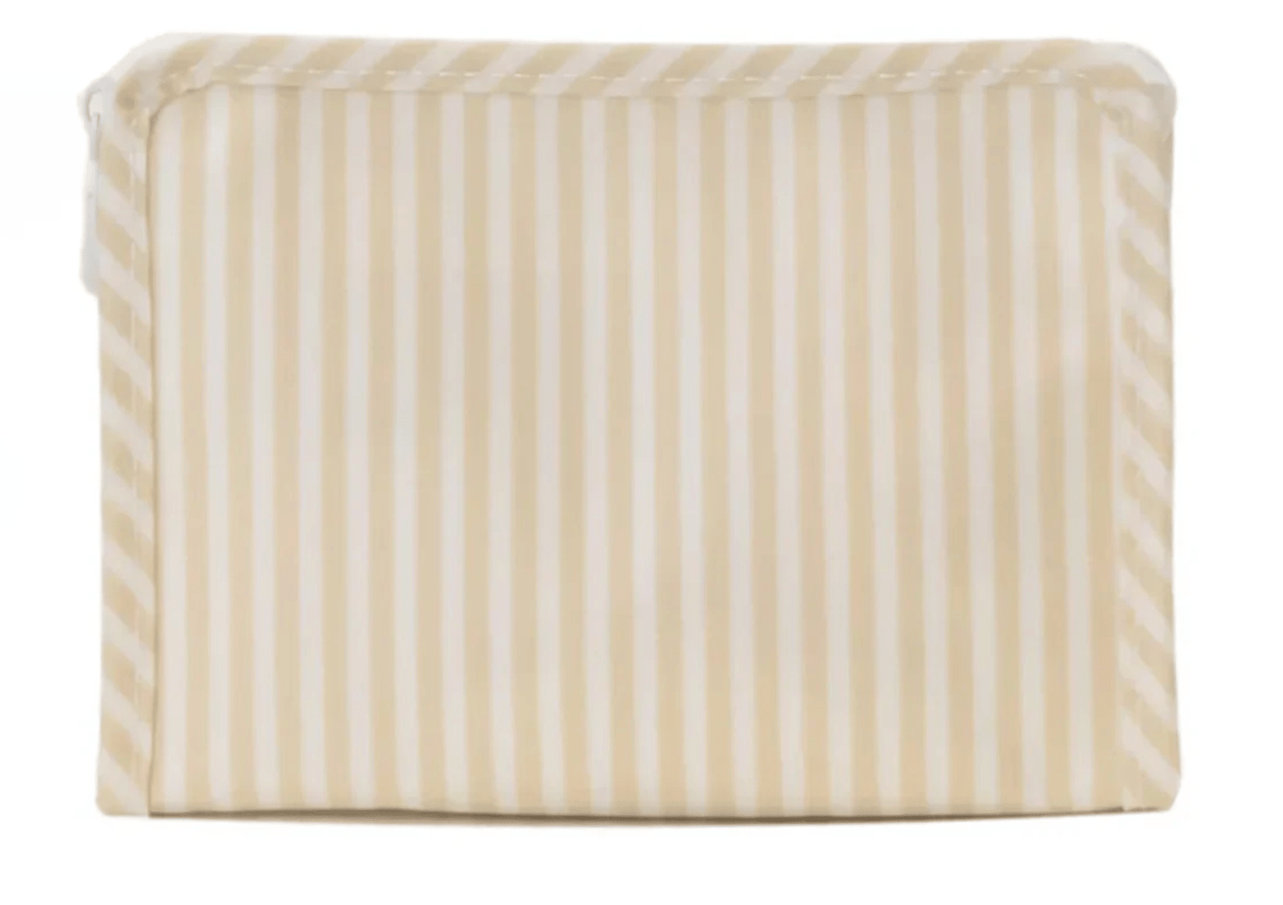 Little Beach Babes Boutique Sand Large Zip Pouch- Sand