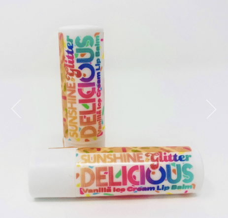 Little Beach Babes Boutique Delicious Vanilla Ice Cream Lip Balm