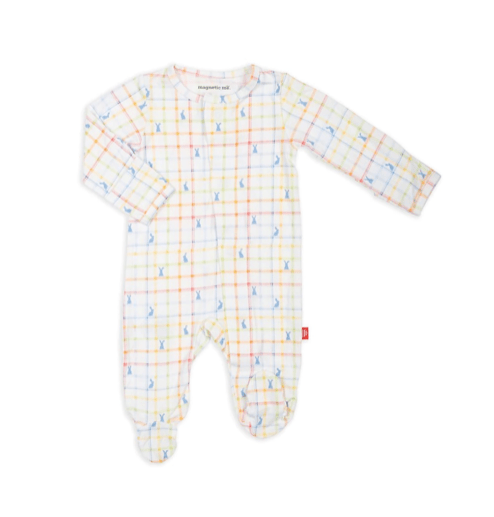 Little Beach Babes Boutique Magnetic Me SS23 Hopscotch Footie