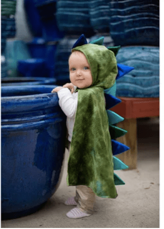 Little Beach Babes Boutique Great Pretenders Baby Dragon Cape Sz 12/24 Months