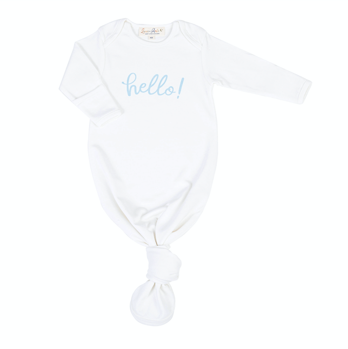 Little Beach Babes Boutique Hello World Knotted Gown