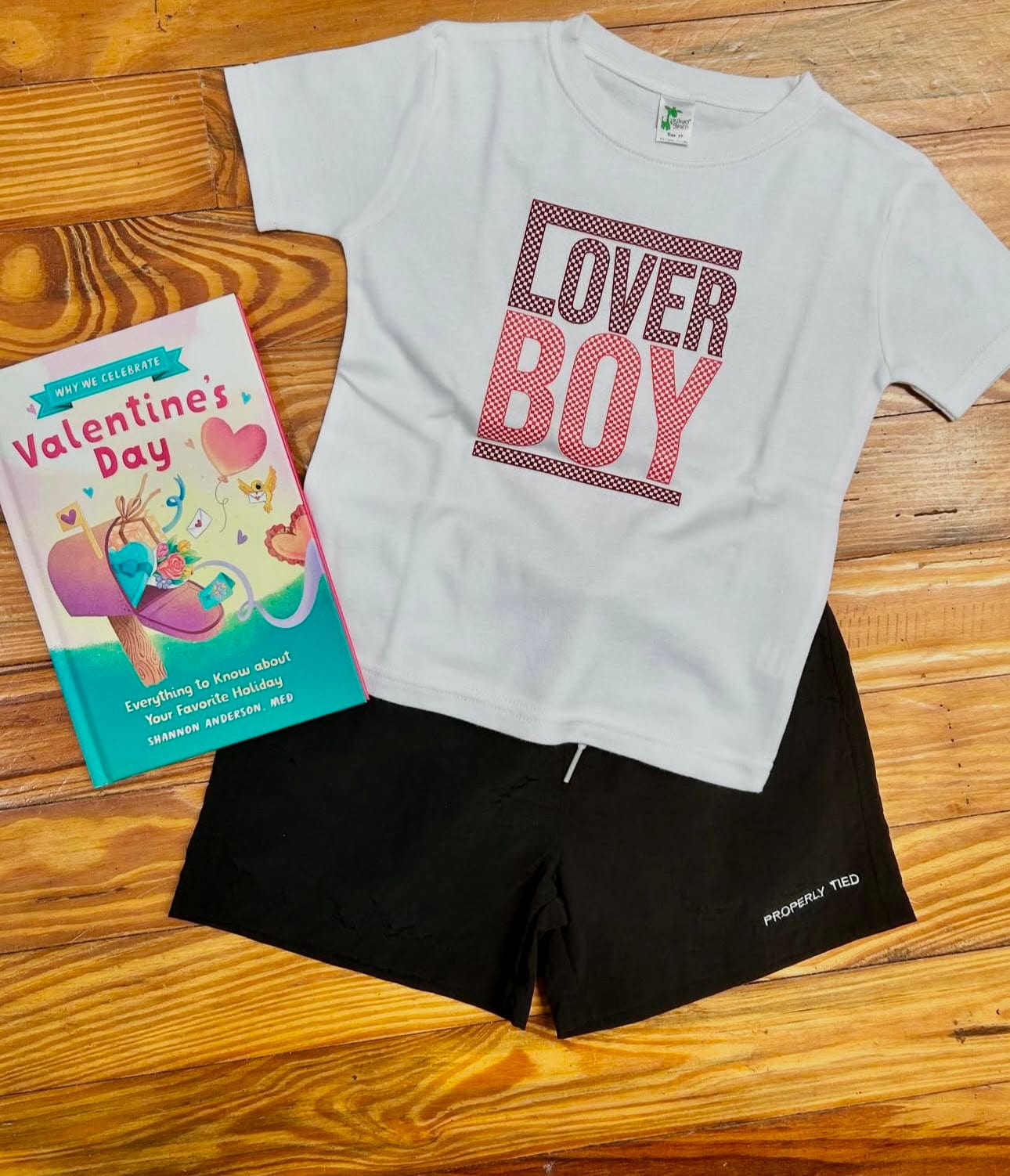 Little Beach Babes Boutique Lover boy printed tee