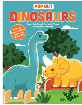 Little Beach Babes Boutique Pop out Dinosaurs Book